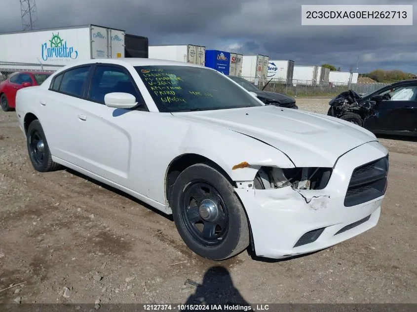 2C3CDXAG0EH262713 2014 Dodge Charger Police