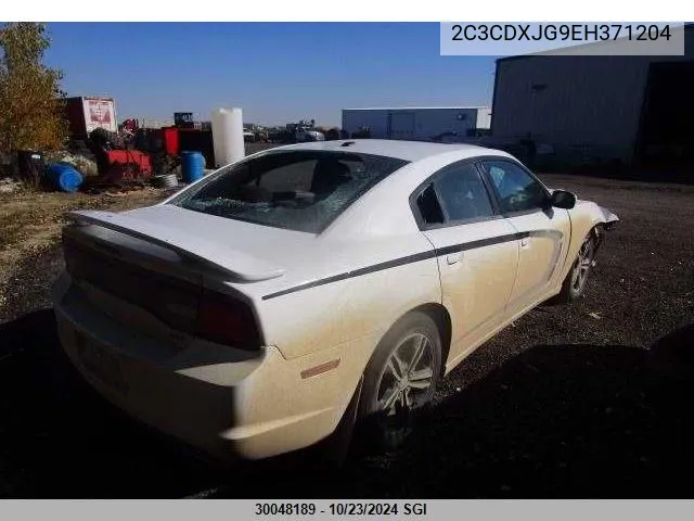 2014 Dodge Charger Sxt VIN: 2C3CDXJG9EH371204 Lot: 30048189