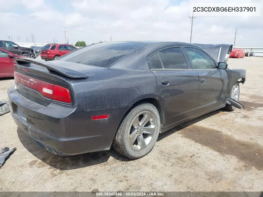 2014 Dodge Charger Se VIN: 2C3CDXBG6EH337901 Lot: 39347146