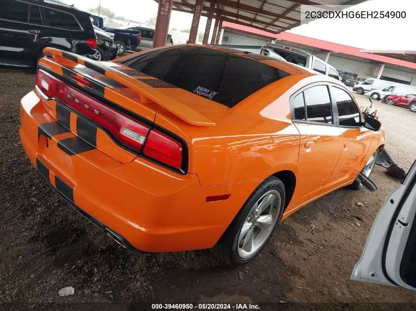 2014 Dodge Charger Sxt Plus VIN: 2C3CDXHG6EH254900 Lot: 39460950