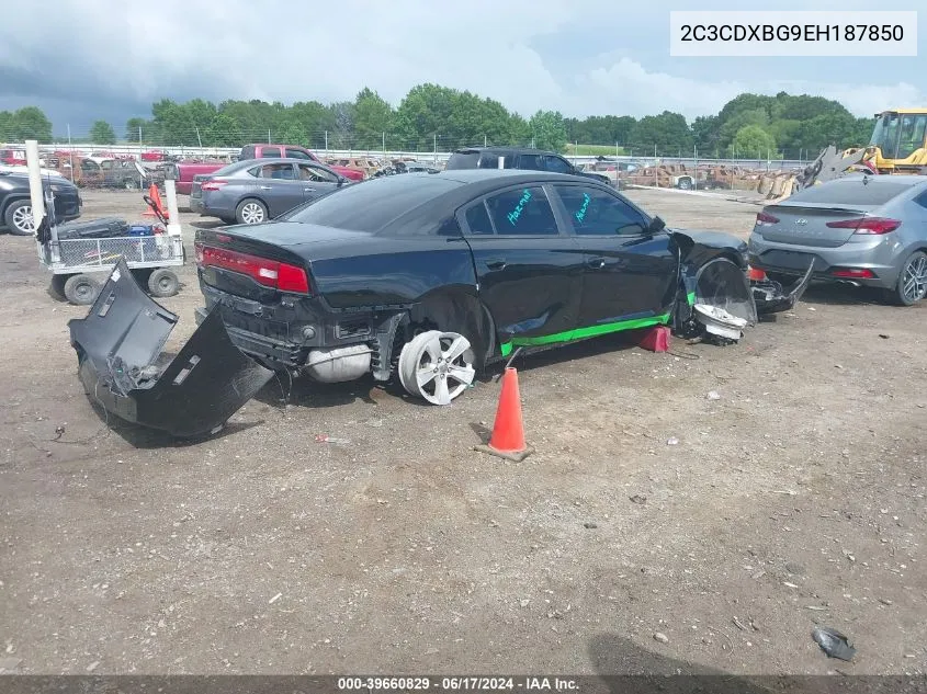 2C3CDXBG9EH187850 2014 Dodge Charger Se