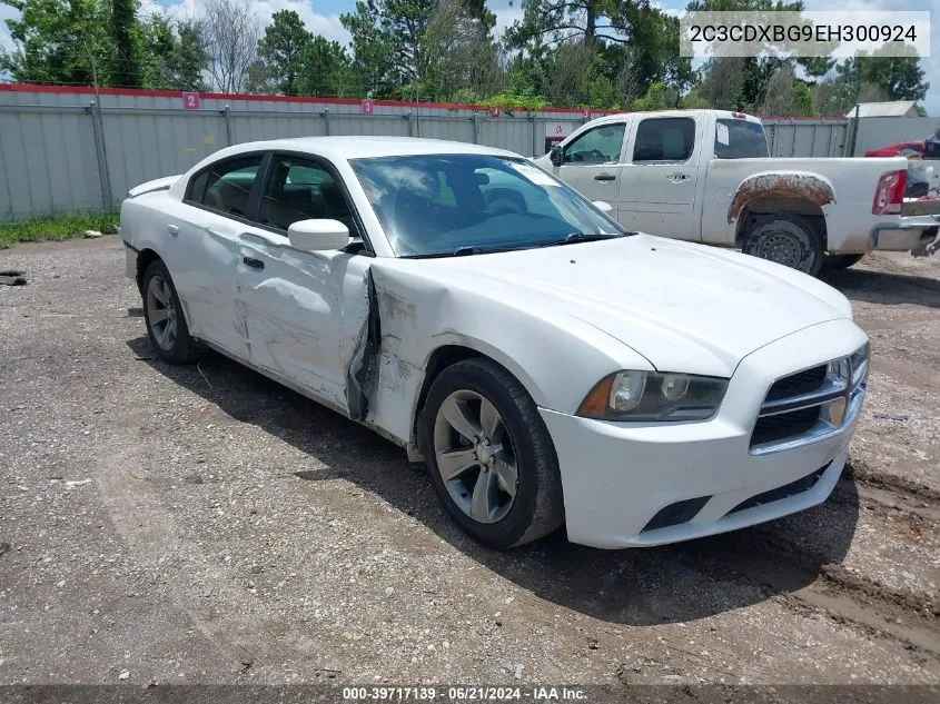 2014 Dodge Charger Se VIN: 2C3CDXBG9EH300924 Lot: 39717139