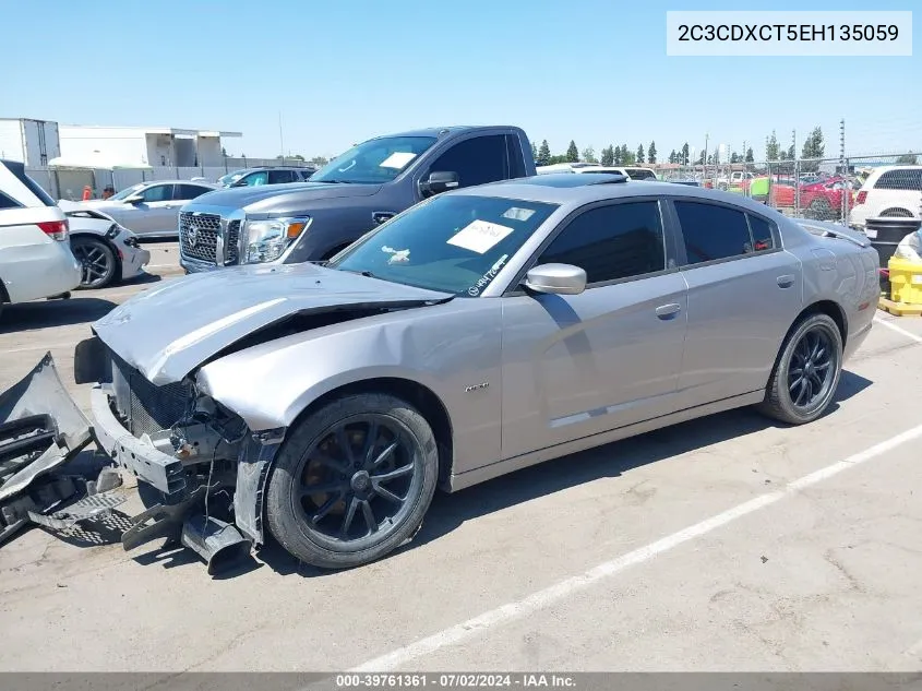 2014 Dodge Charger R/T VIN: 2C3CDXCT5EH135059 Lot: 39761361