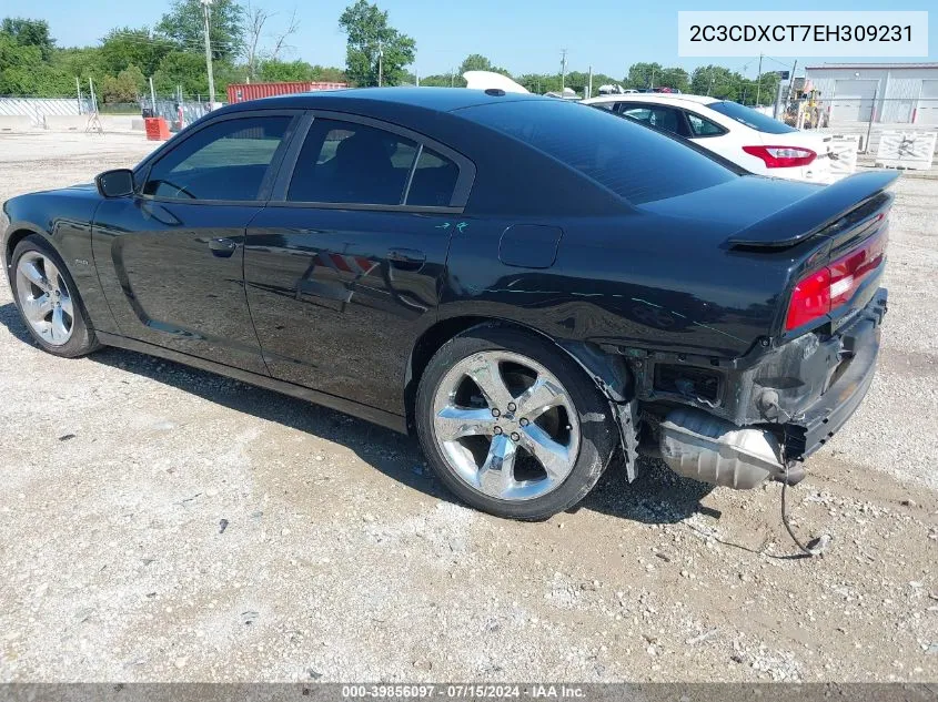 2C3CDXCT7EH309231 2014 Dodge Charger R/T Plus