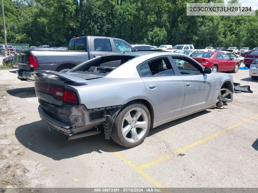 2014 Dodge Charger R/T Plus VIN: 2C3CDXCT3EH281234 Lot: 39873351