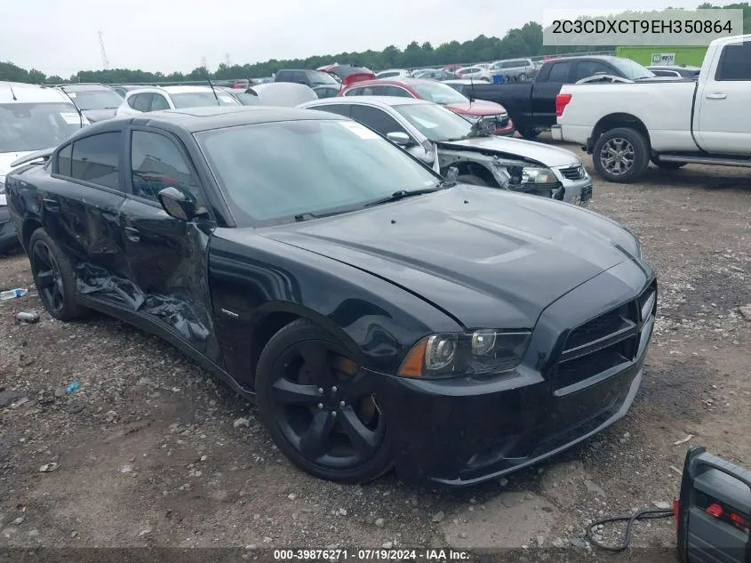 2C3CDXCT9EH350864 2014 Dodge Charger R/T Plus