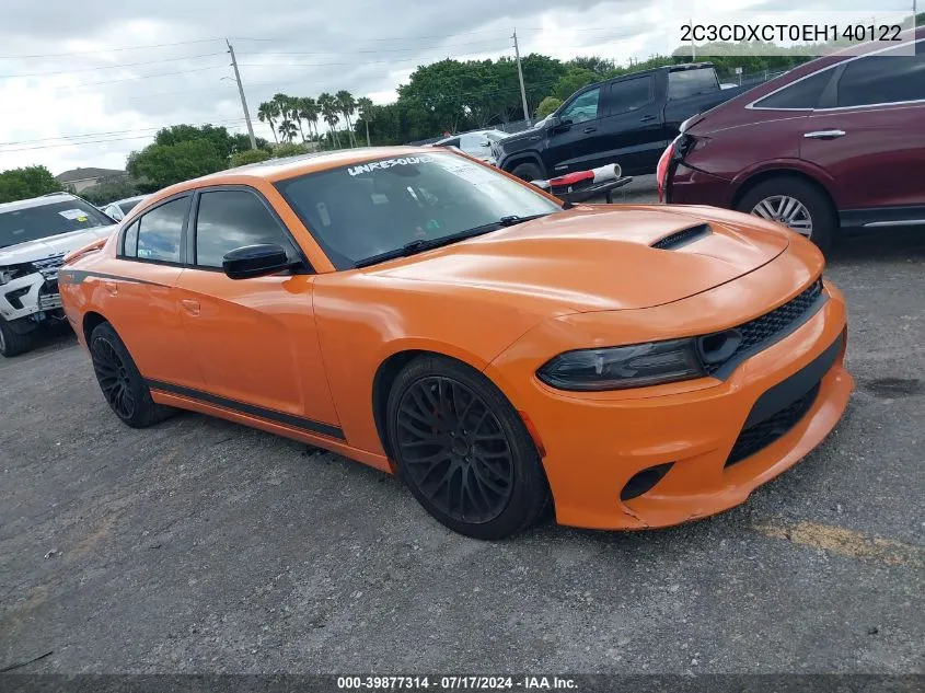 2014 Dodge Charger R/T Max VIN: 2C3CDXCT0EH140122 Lot: 39877314