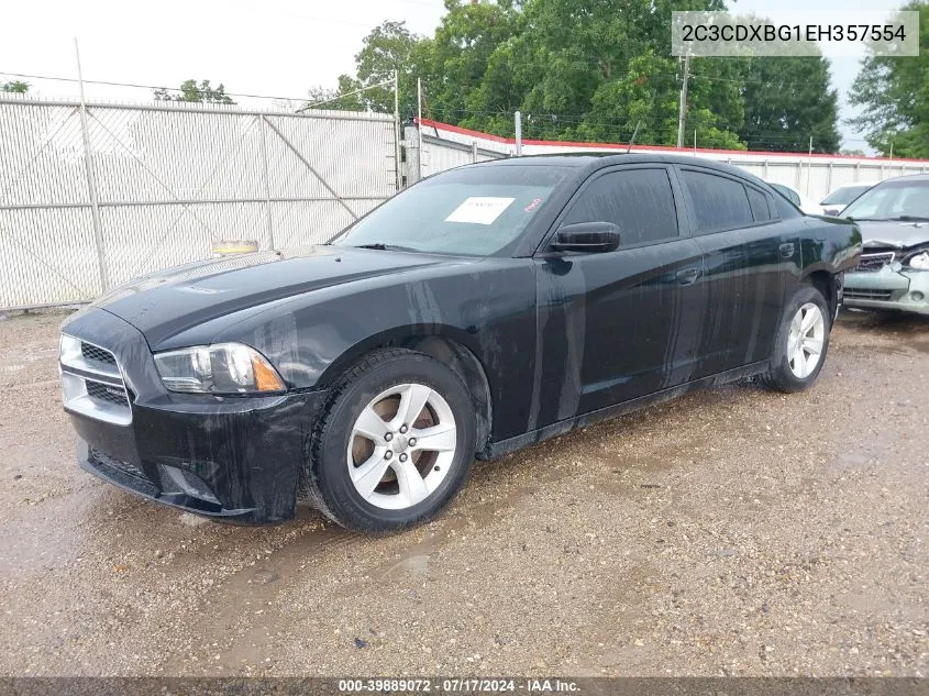 2C3CDXBG1EH357554 2014 Dodge Charger Se