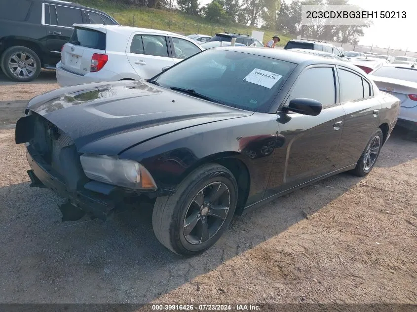 2014 Dodge Charger Se VIN: 2C3CDXBG3EH150213 Lot: 39916426