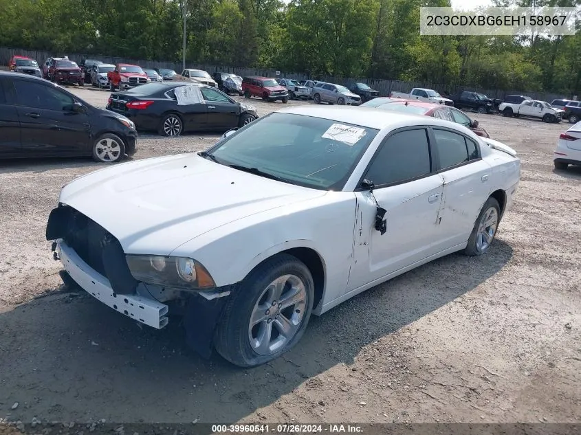 2C3CDXBG6EH158967 2014 Dodge Charger Se