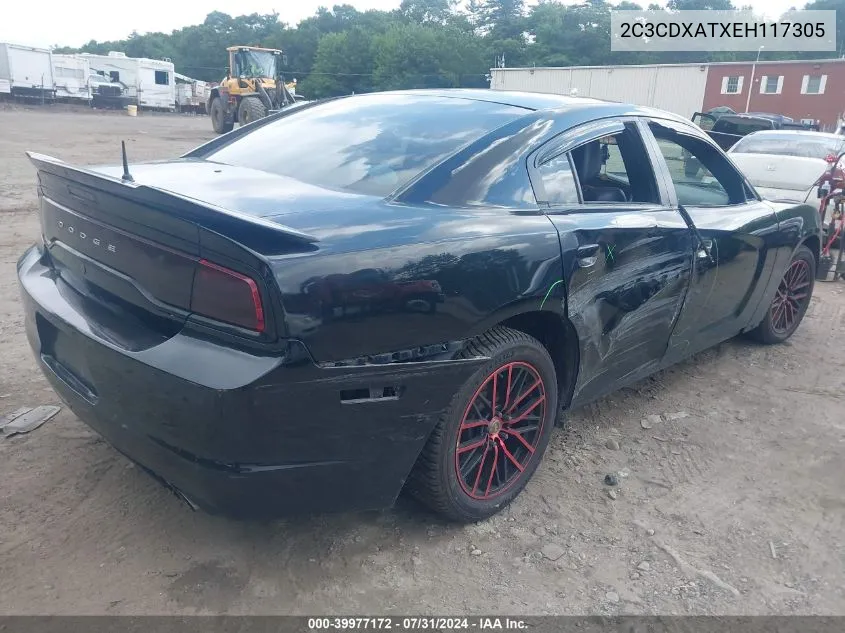 2014 Dodge Charger Police VIN: 2C3CDXATXEH117305 Lot: 39977172