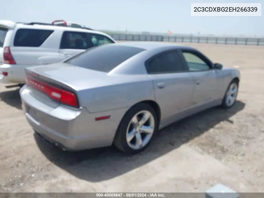 2014 Dodge Charger Se VIN: 2C3CDXBG2EH266339 Lot: 40008647