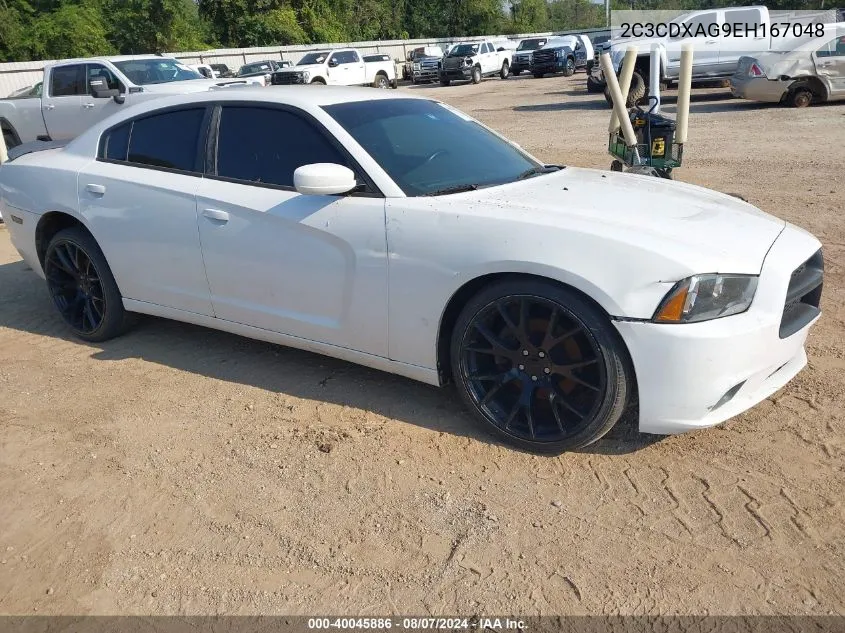 2014 Dodge Charger Police VIN: 2C3CDXAG9EH167048 Lot: 40045886