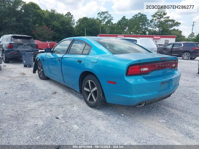 2014 Dodge Charger Se VIN: 2C3CDXBG7EH286277 Lot: 40101845