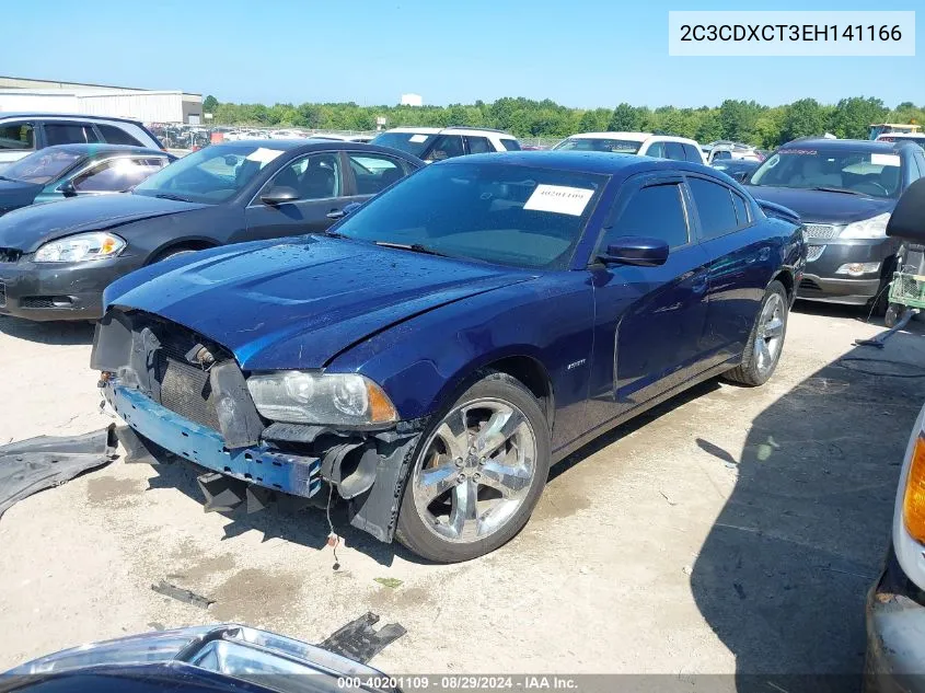 2014 Dodge Charger R/T VIN: 2C3CDXCT3EH141166 Lot: 40201109