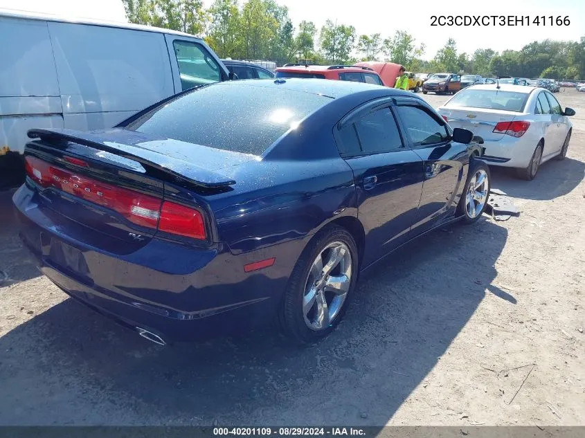 2014 Dodge Charger R/T VIN: 2C3CDXCT3EH141166 Lot: 40201109