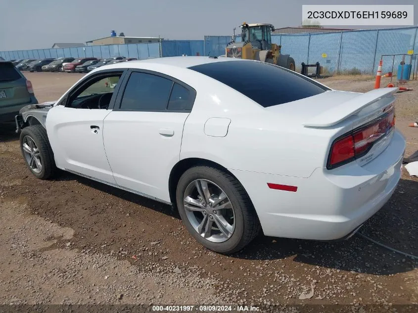 2C3CDXDT6EH159689 2014 Dodge Charger R/T Max