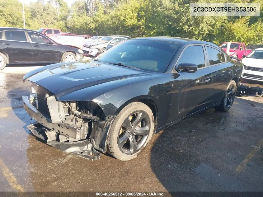 2014 Dodge Charger R/T VIN: 2C3CDXCT9EH353506 Lot: 40256512