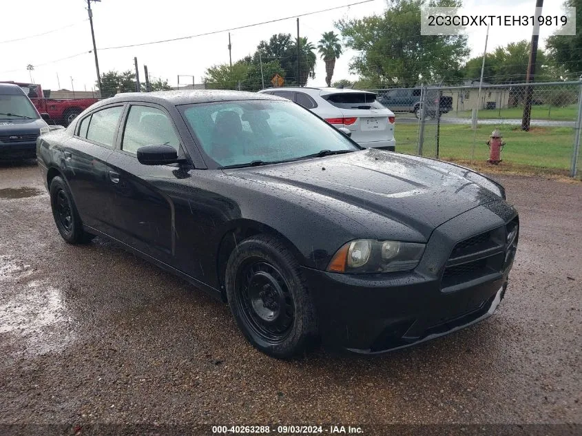 2014 Dodge Charger Police VIN: 2C3CDXKT1EH319819 Lot: 40263288