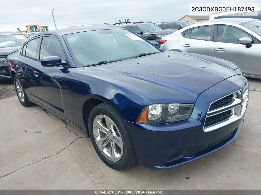 2C3CDXBG0EH187493 2014 Dodge Charger Se