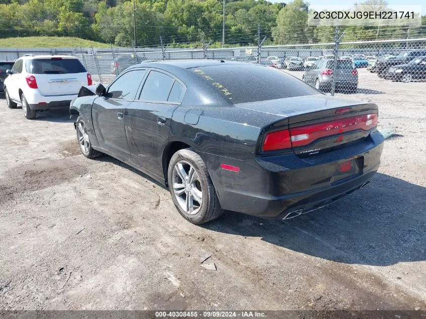 2C3CDXJG9EH221741 2014 Dodge Charger Sxt Plus