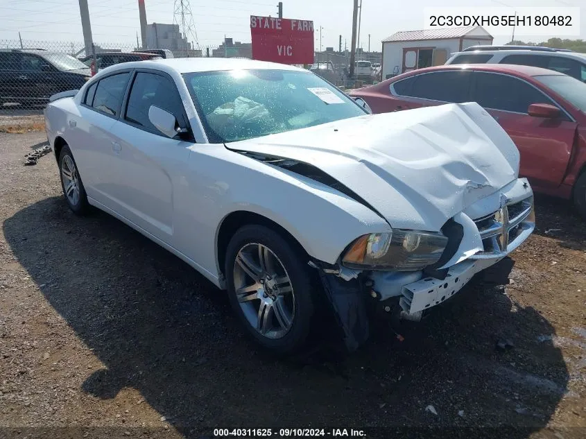 2C3CDXHG5EH180482 2014 Dodge Charger Sxt