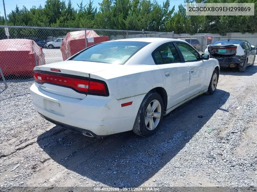 2014 Dodge Charger Se VIN: 2C3CDXBG9EH299869 Lot: 40320269