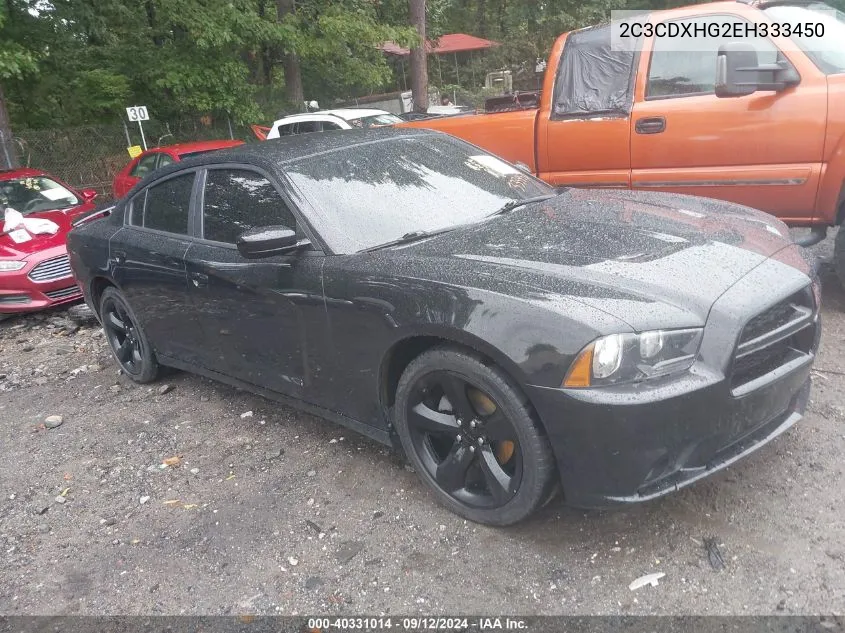 2C3CDXHG2EH333450 2014 Dodge Charger Sxt