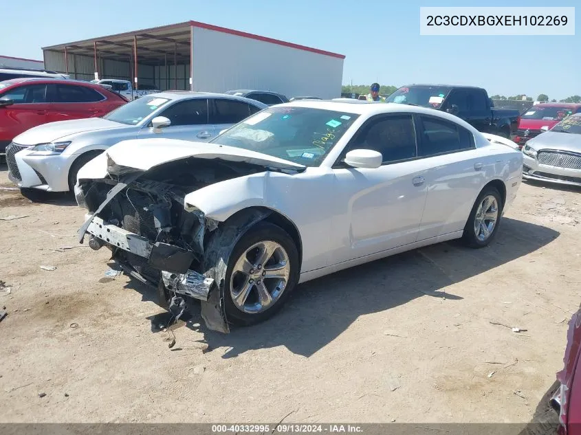 2014 Dodge Charger Se VIN: 2C3CDXBGXEH102269 Lot: 40332995