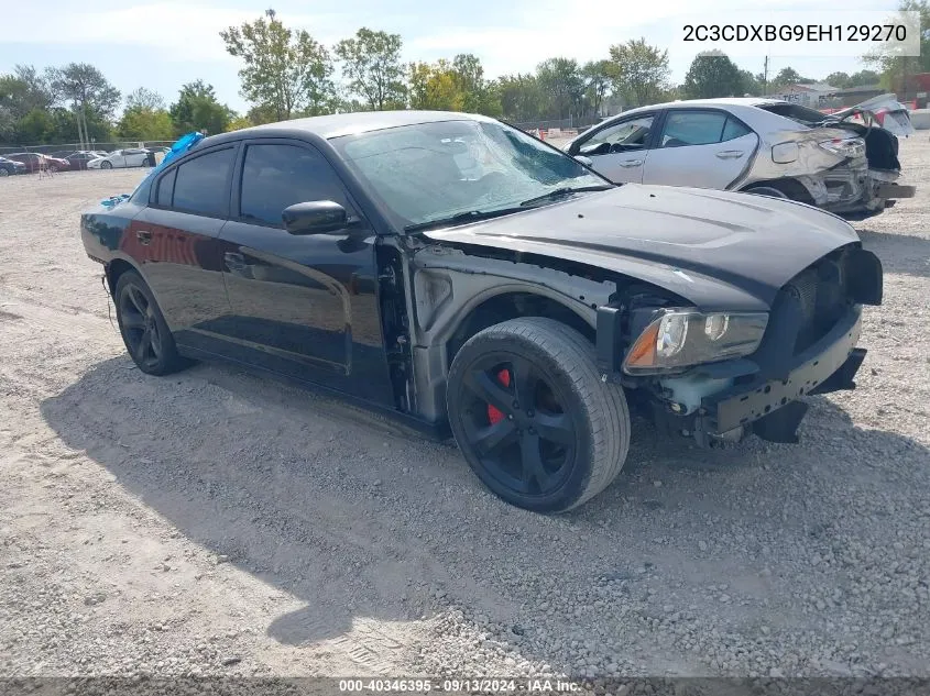 2014 Dodge Charger Se VIN: 2C3CDXBG9EH129270 Lot: 40346395