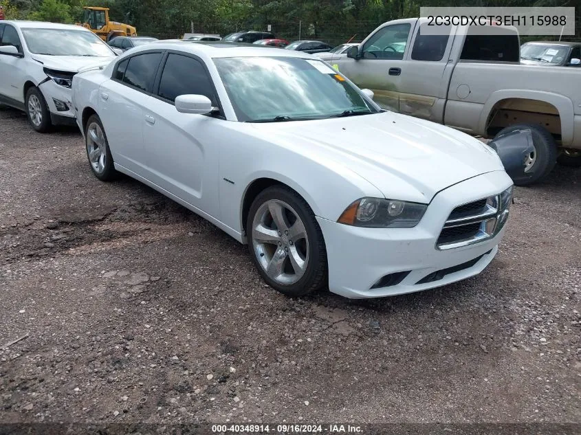 2C3CDXCT3EH115988 2014 Dodge Charger R/T Max