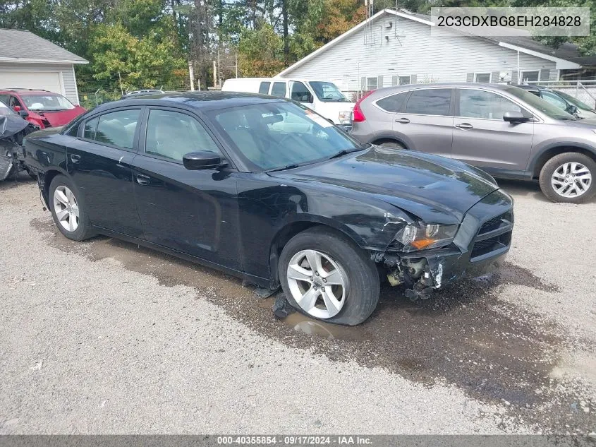 2014 Dodge Charger Se VIN: 2C3CDXBG8EH284828 Lot: 40355854