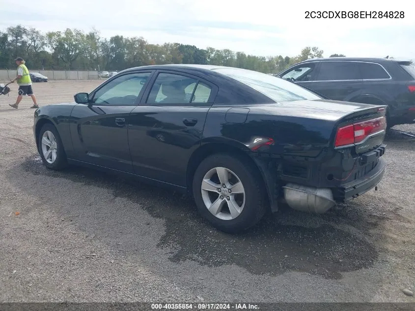 2C3CDXBG8EH284828 2014 Dodge Charger Se