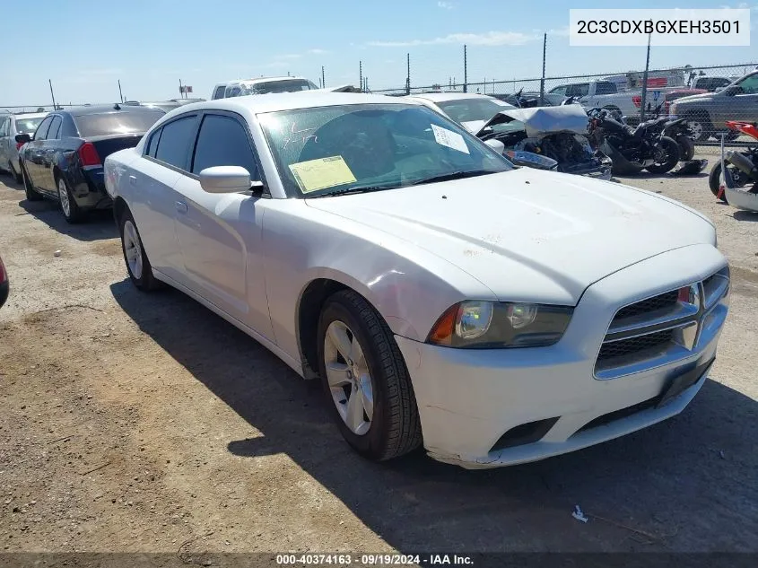 2C3CDXBGXEH3501 2014 Dodge Charger Se