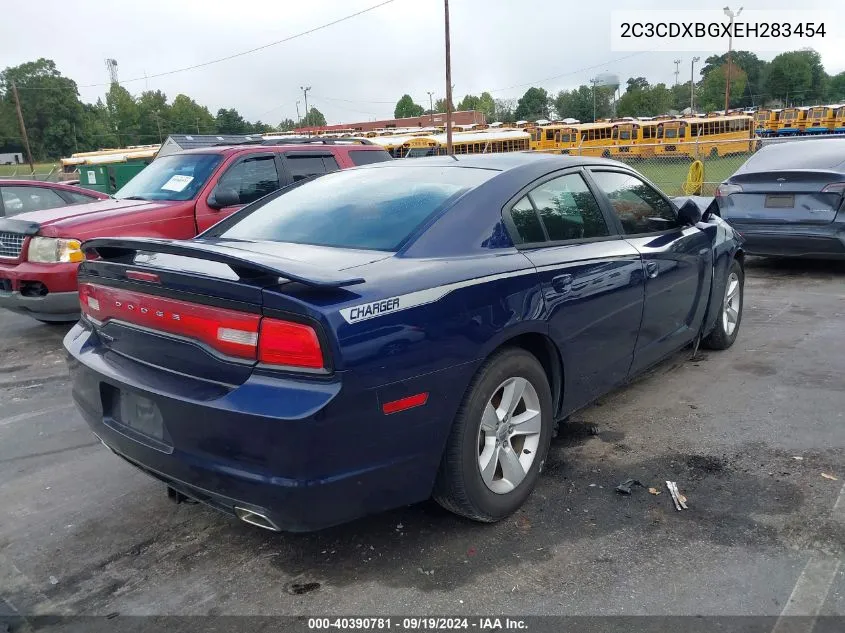 2C3CDXBGXEH283454 2014 Dodge Charger Se