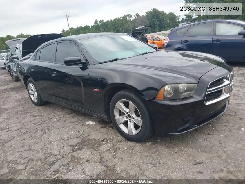 2014 Dodge Charger R/T VIN: 2C3CDXCT8EH349740 Lot: 40413950