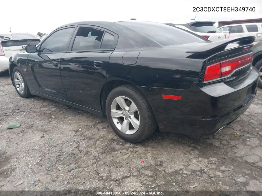 2C3CDXCT8EH349740 2014 Dodge Charger R/T