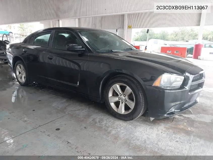 2C3CDXBG9EH113067 2014 Dodge Charger Se