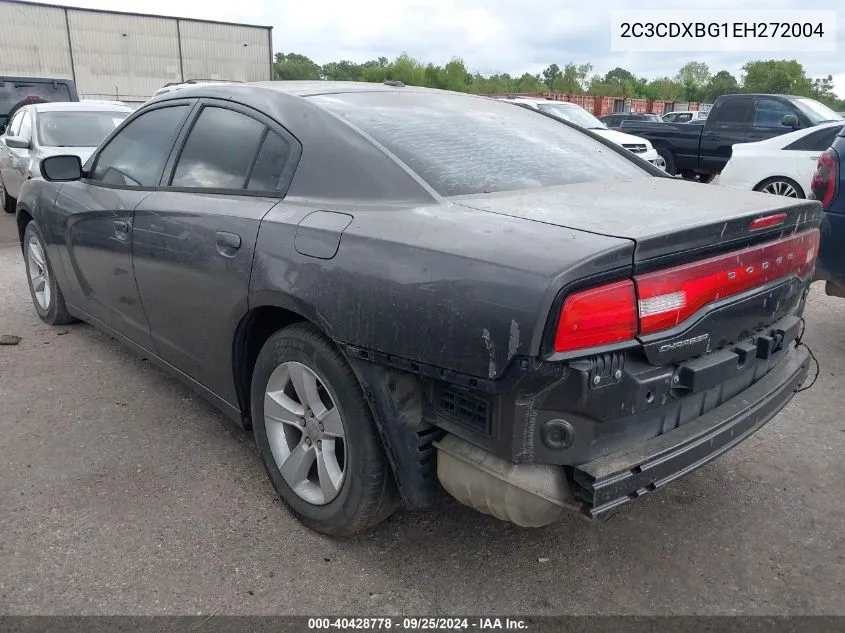 2C3CDXBG1EH272004 2014 Dodge Charger Se