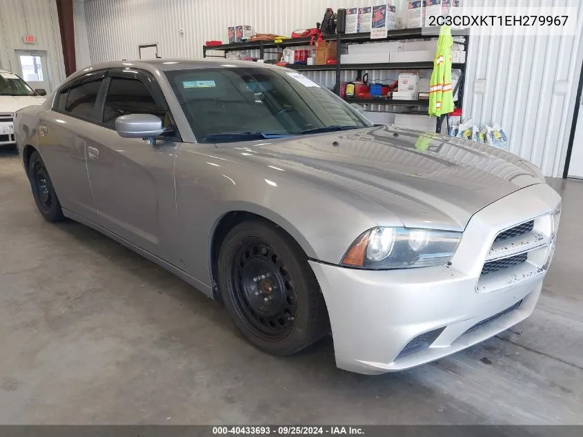 2014 Dodge Charger Police VIN: 2C3CDXKT1EH279967 Lot: 40433693