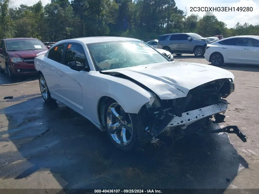 2C3CDXHG3EH149280 2014 Dodge Charger Sxt