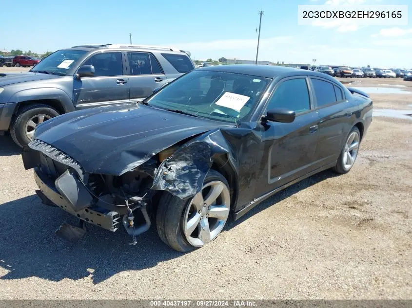 2014 Dodge Charger Se VIN: 2C3CDXBG2EH296165 Lot: 40437197