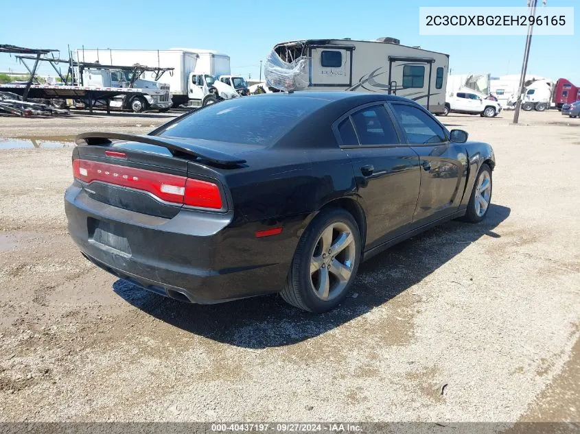 2014 Dodge Charger Se VIN: 2C3CDXBG2EH296165 Lot: 40437197