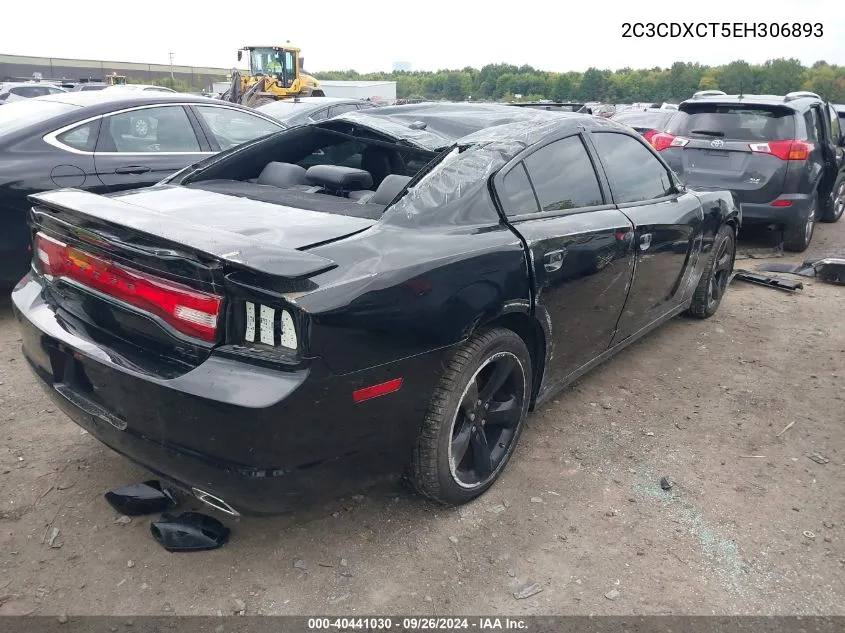 2014 Dodge Charger R/T VIN: 2C3CDXCT5EH306893 Lot: 40441030