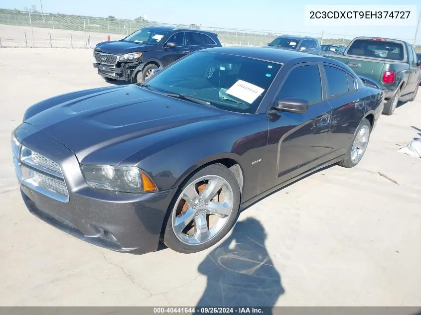 2C3CDXCT9EH374727 2014 Dodge Charger R/T