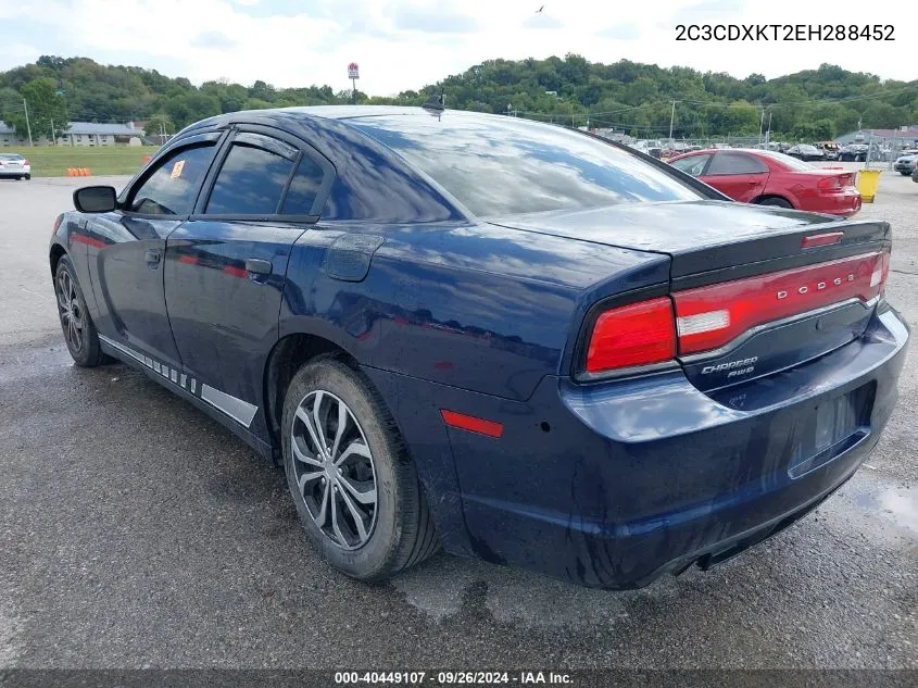 2C3CDXKT2EH288452 2014 Dodge Charger Police