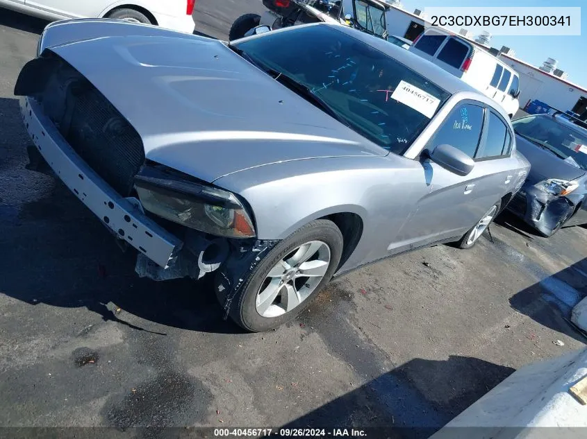 2C3CDXBG7EH300341 2014 Dodge Charger Se