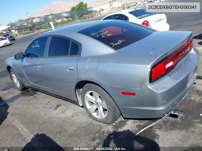 2014 Dodge Charger Se VIN: 2C3CDXBG7EH300341 Lot: 40456717