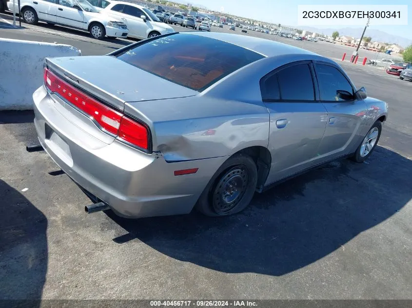 2014 Dodge Charger Se VIN: 2C3CDXBG7EH300341 Lot: 40456717