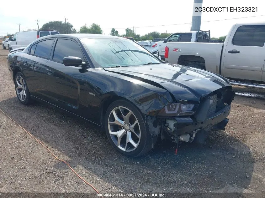 2014 Dodge Charger R/T 100Th Anniversary VIN: 2C3CDXCT1EH323321 Lot: 40461314